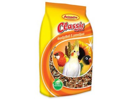 Avicentra Classic menu malý papoušek 500g