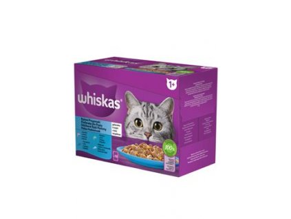 Whiskas kaps. Core rybí výběr v želé 12x85g