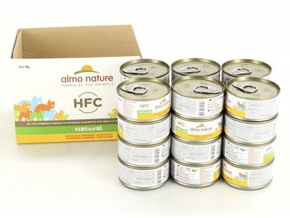 Almo Nature HFC Natural Light kuřecí filé 24 x50 g