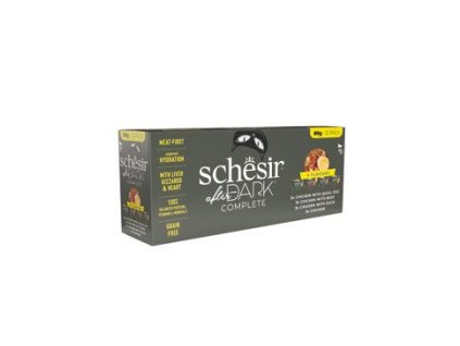 Schesir Cat konz. After Dark Wholefood Variety 12x80g