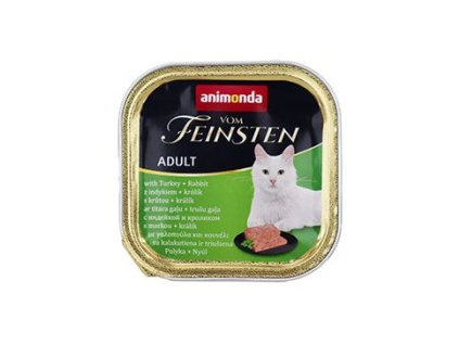 Animonda paštika kočka Adult králík/krůta 100g