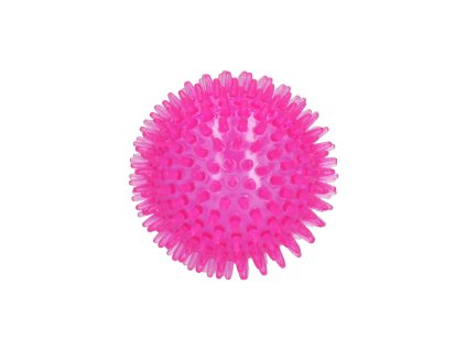 Dog Comets Exoplanet ježatý míč růžový  M/8cm