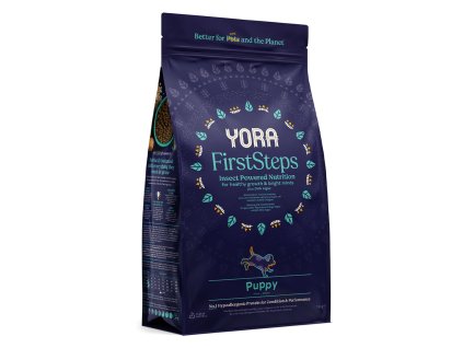 YORA granule z hmyzu FirstSteps Puppy All Breeds 12kg