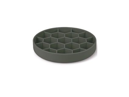 Miska Slow Feeder SILICONE šedá L Zolux