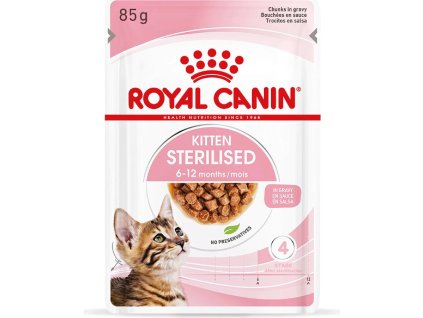 Royal Canin Kitten Sterilised Gravy 1x85 g