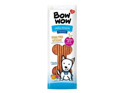 Bow wow poch. Drůbeží tyčinky 10ks