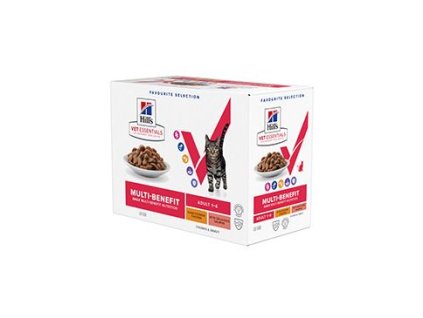 Hill's Fel. VE Adult Chicken Salmon kapsa 12x85g