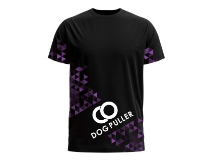 Dog Puller triko černé unisex    XS