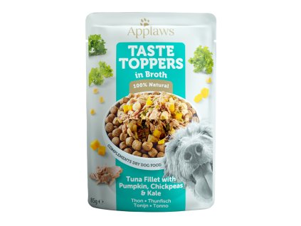 Applaws kapsička Dog Taste Toppers Broth Tuňák s dýní 85g