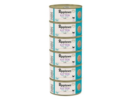 Applaws konzerva Cat Kitten pro koťata Tuňák 6x 70g