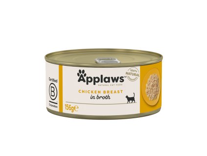 Applaws konzerva Cat Kuřecí prsa 156g
