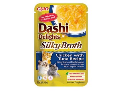 Churu Cat Dashi Delights Silky Broth Chicken&Tuna 40g