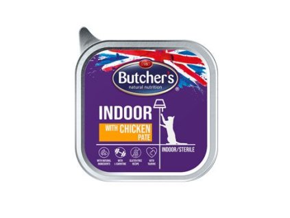 Butcher's Cat Indoor s kuřecím vanička 100g