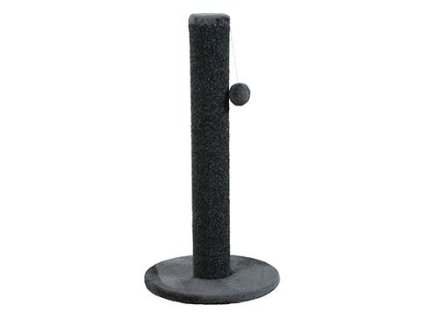 Škrabadlo sloupek OLIVER s míčkem šedá 80cm Zolux