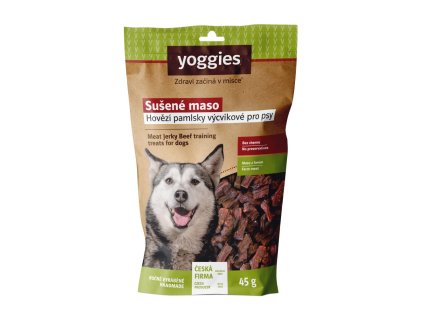 Yoggies Hovězí výcvikové pamlsky 45g