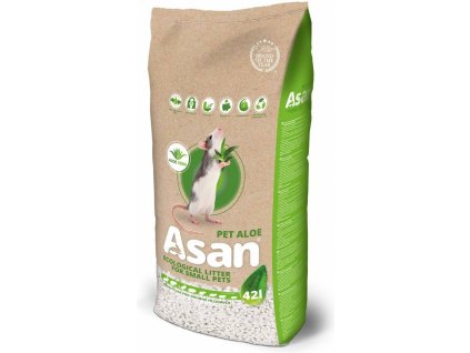 Asan Pet Aloe 42 l - poškozený obal