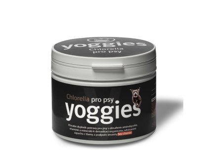 yoggies chlorella pro psy 250g