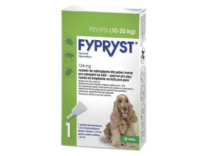 Fypryst antip.spot on a.u.v. M (pes 10-20kg)