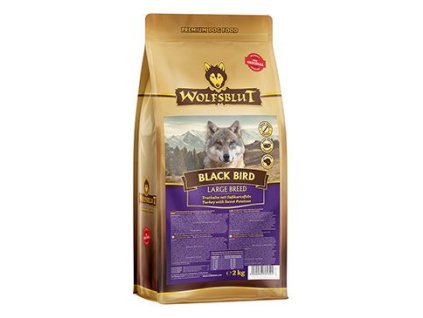 Wolfsblut Dog Large Breed Black Bird 2kg