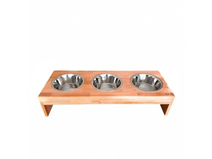 MA-NU Stojan na misky pro psy Empty Three   M