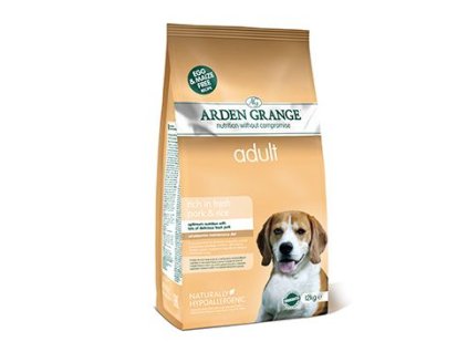 Arden Grange Dog Adult rich in fresh Pork&Rice 12kg