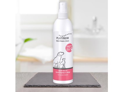 platinum skin clean care spray gel 250ml