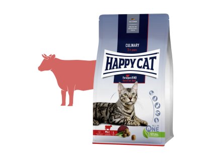 Happy Cat Culinary Voralpen-Rind / Hovězí 1,3 kg