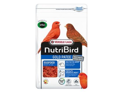 VL Nutribird Treats Gold Patee Red Factor Birds 1kg