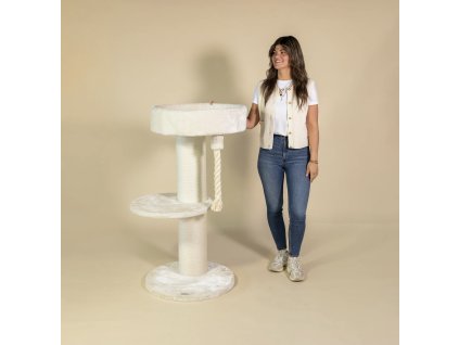 XXL Škrabadlo Sleeper mini - béžový