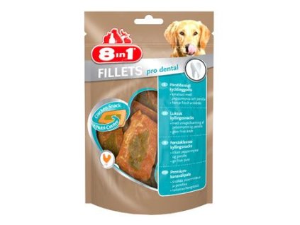 Pochoutka 8in1 Fillets pro Dental S 80g