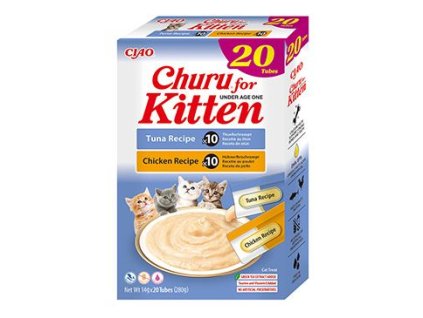 Churu Cat BOX Kitten Variety Tuna&Chicken 20x14g