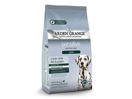 Arden Grange GF Dog Adult Sen.Oc.White Fish&Potato 6kg