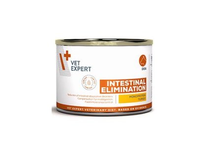 VetExpert VD 4T Intestinal Elim.Low Fat Dog konz.200g