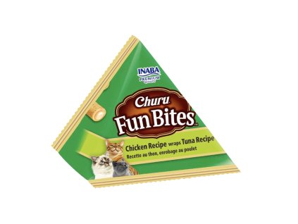 Churu Cat Fun Bites Chicken wraps Chick&Pumpk 12g