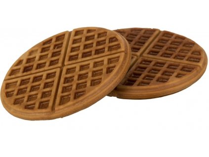 Wafle s kuřecím masem, ø 7 cm -  1 ks