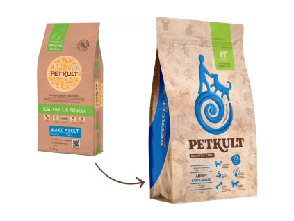 Petkult Maxi Adult lamb/rice 12 kg - poškozený obal