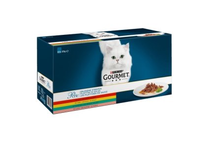 Gourmet Perle cat minifiletky maso 60 x 85 g -  poškozený obal
