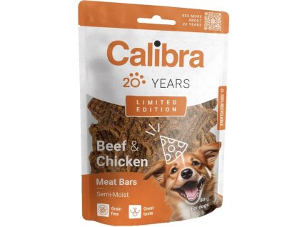 Calibra Dog Limited Edition Beef&Chicken Bars 80g
