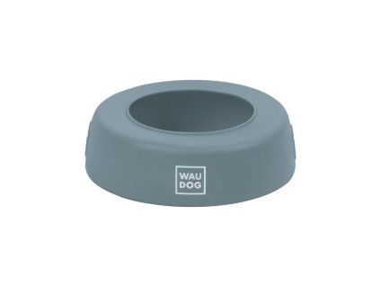 WAUDOG miska silikonová nerozlévací  750ml šedá