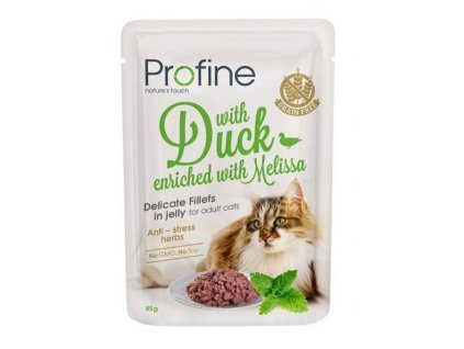 Profine adult cat kapsička s kachním 85g - promo