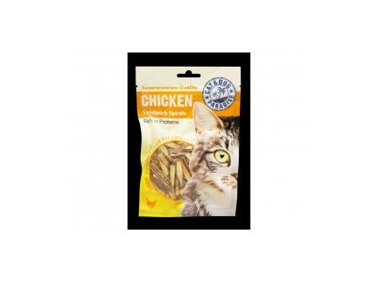 Cat&Dog Paradise PARADISE Cat kuřecí spirálky 45g