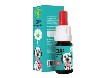 CBD olej pro psy 2%, 10ml
