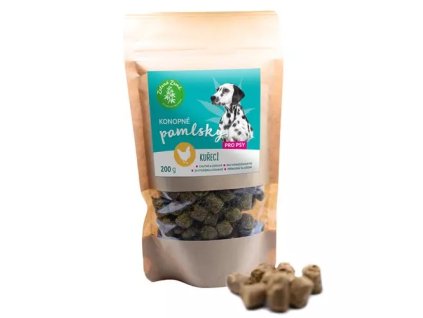 Konopné pamlsky pro psy kuřecí 200g