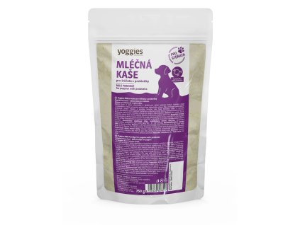 Yoggies Mléčná kaše z kozího mléka pro štěňata 750g