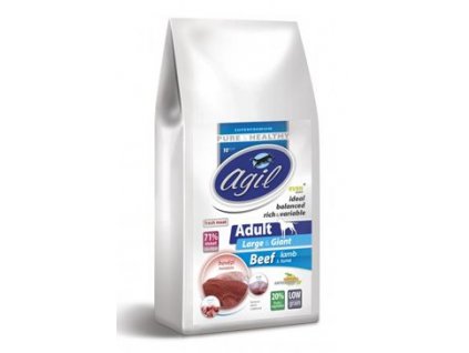 Agil Adult Large&Giant, Low Grain Beef,Lamb 10kg