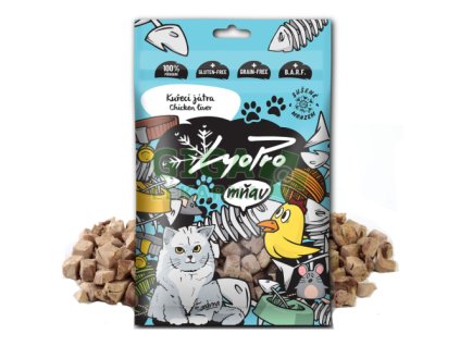 Lyopro CAT poch. mrazem sušené Kuřecí játra 50g