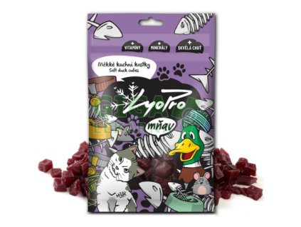 Lyopro CAT poch. sušené Měkké kachní kostky 70g