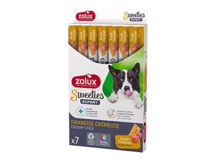Pochoutka pes SWEETIES kuře,sýr 7ks Zolux