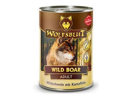 Wolfsblut Dog Adult Wild Boar konz. 395g