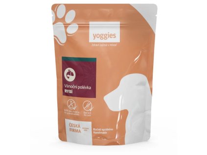 Yoggies Vánoční rybí polévka s treskou 150 g